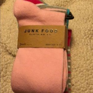 Junk Food Clothing Co knee socks